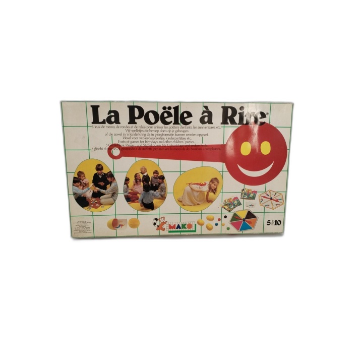 La Poêle à Rire - Mako - 5 Jeux Memo Rondes Relais - 5 à 10 ans - Occa