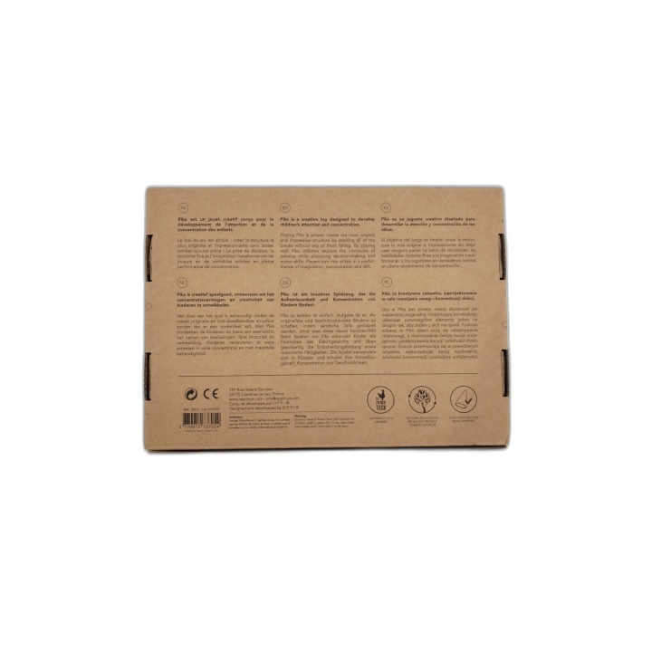 Jeu d'Équilibre Bois Cônes Colorés - Jeu Adresse Enfants 3 ans+ - Occa