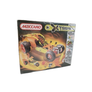 Meccano Xtreme 5820 - Kit Construction Voiture Pull Back Motor 2 Modèl