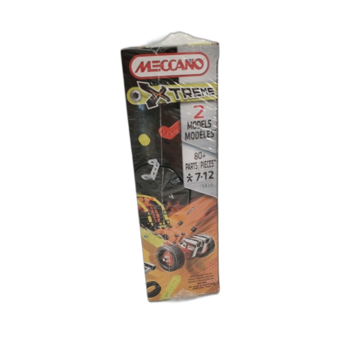 Meccano Xtreme 5820 - Kit Construction Voiture Pull Back Motor 2 Modèl