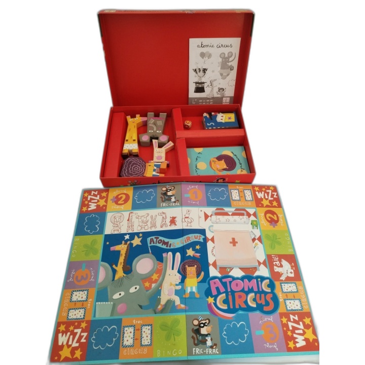 Atomic Circus - Djeco - Jeu de société enfants 4 ans+ - Occasion Compl