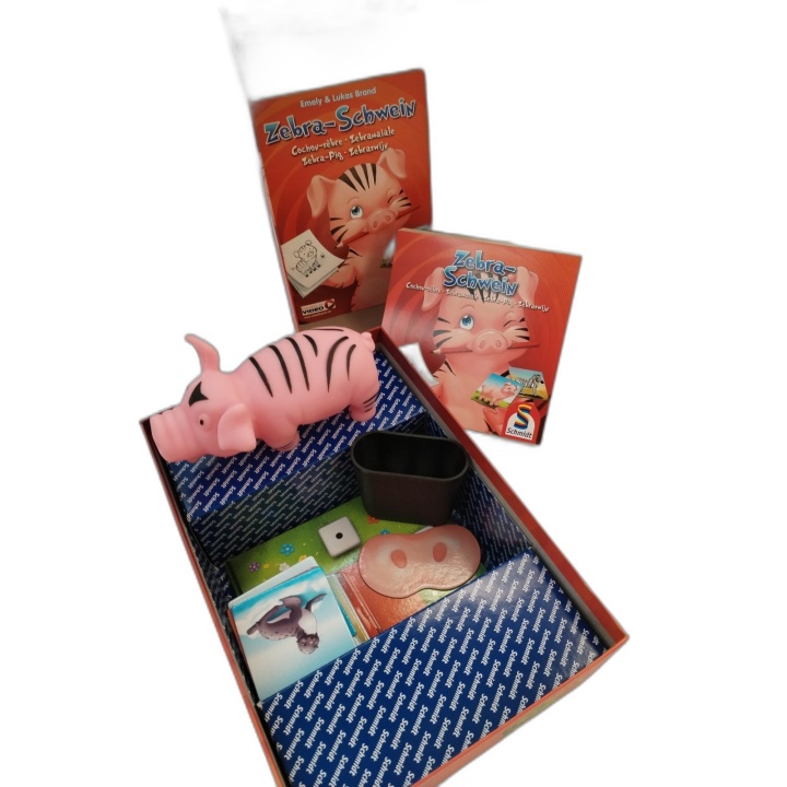 Zebra-Schwein Schmidt Spiele - Jeu Dessin Famille 3+ Joueurs - 7 ans -