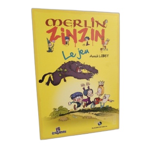 Merlin Zinzin Le Jeu - Blackrock/Fragames - Jeu Famille Enfants - 8 an