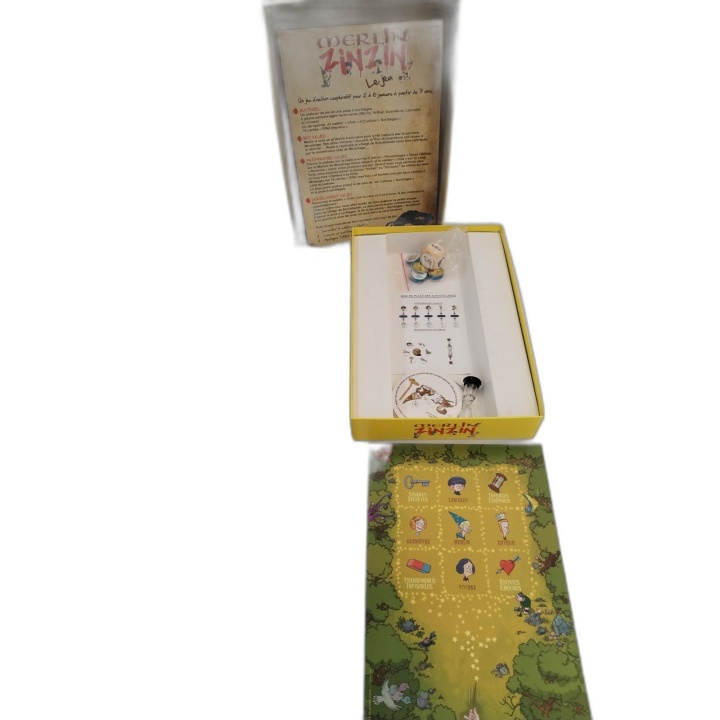 Merlin Zinzin Le Jeu - Blackrock/Fragames - Jeu Famille Enfants - 8 an