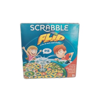 Scrabble Flip Mattel - Jeu de Mots Enfants 2-4 Joueurs - 8 ans - Occas