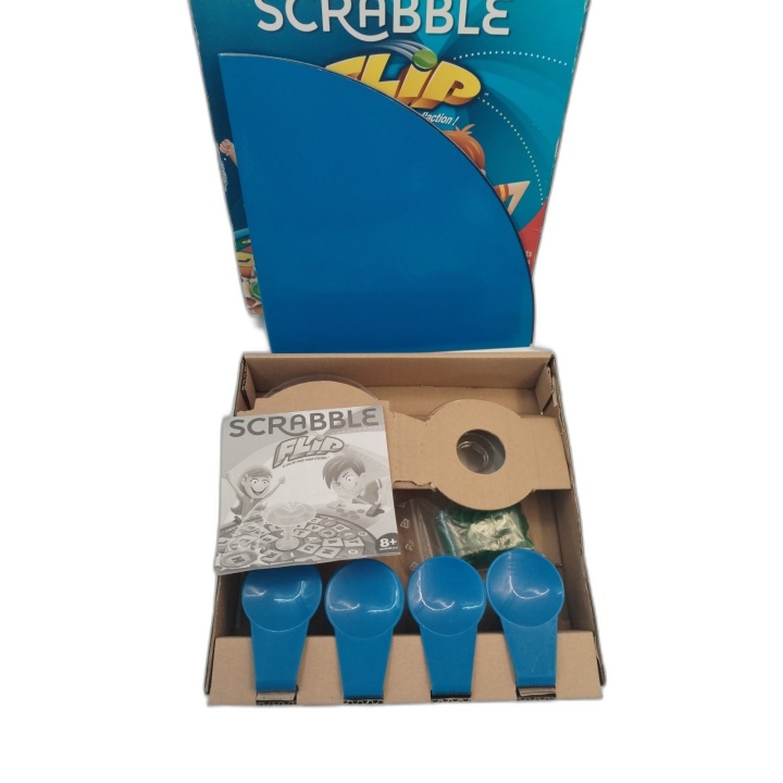 Scrabble Flip Mattel - Jeu de Mots Enfants 2-4 Joueurs - 8 ans - Occas