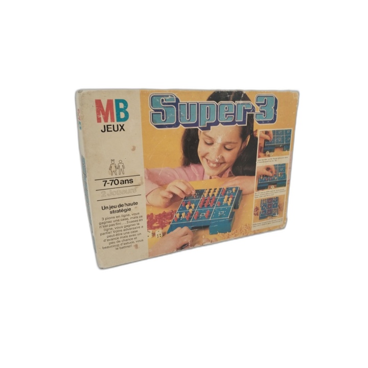 Super 3 MB Jeux - Jeu de Stratégie 2 Joueurs - 7 ans+ - Occasion Compl