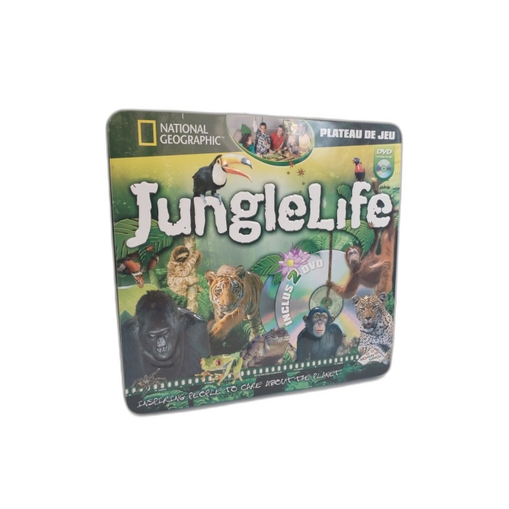 Jungle Life National Geographic - Jeu de Société DVD Plateau - Famille