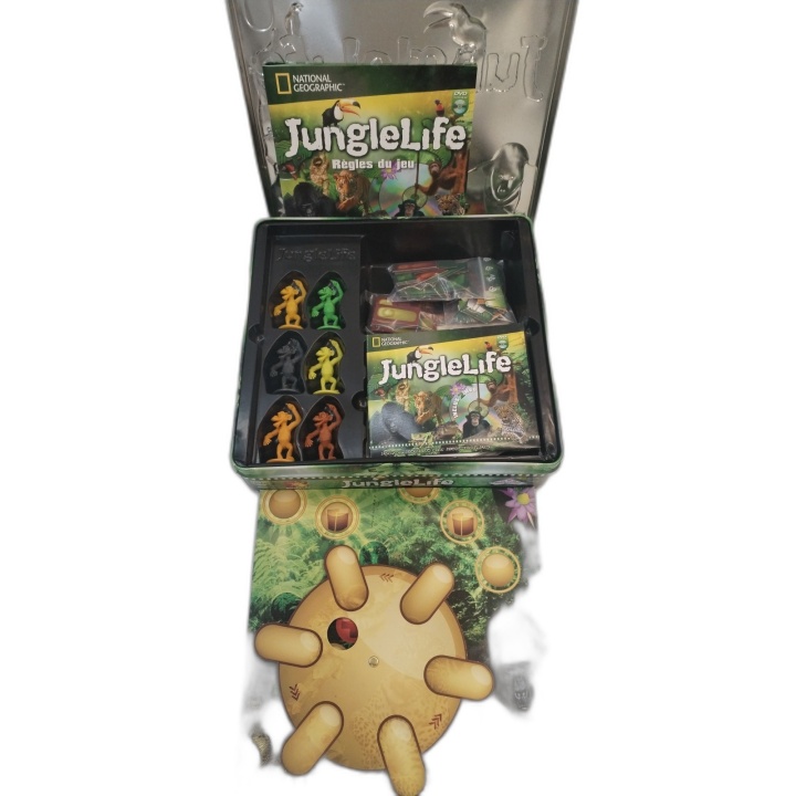 Jungle Life National Geographic - Jeu de Société DVD Plateau - Famille