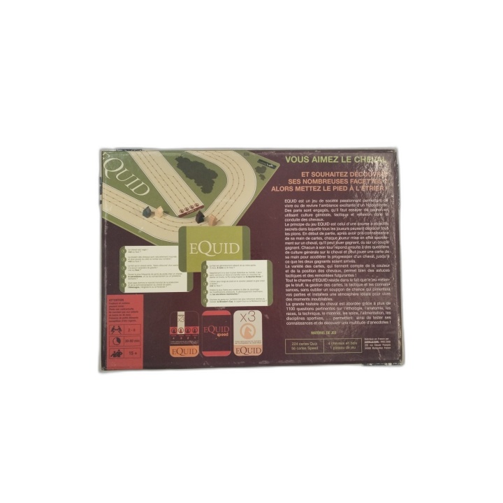 Equid Le Grand Jeu du Cheval - LudikLab - Jeu Quiz Famille - Occasion 