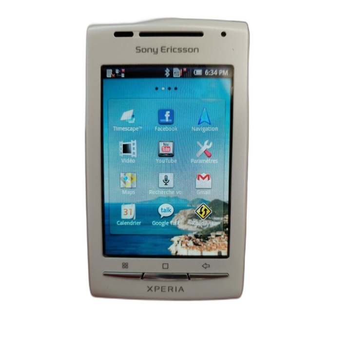 Sony Ericsson Xperia X8 Édition Quiksilver Blanc - Complet Boîte Charg