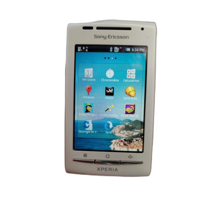 Sony Ericsson Xperia X8 Édition Quiksilver Blanc - Complet Boîte Charg