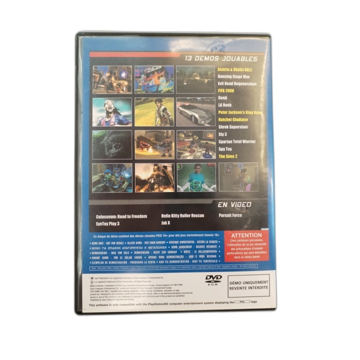 PlayStation 2 Le Magazine Officiel DVD 66 - 13 Démos Jouables King Kon