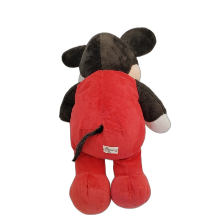 Grande Peluche Mickey Mouse Disney 60 cm - Salopette Rouge - Doudou En