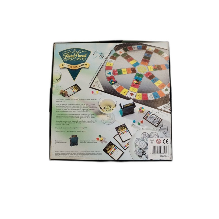 Trivial Pursuit Édition Millénium - Jeu Quiz 1800 Questions - 2 Joueur
