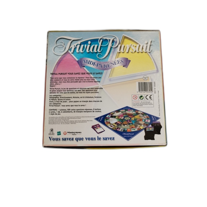 Trivial Pursuit Midi-Pyrénées - Jeu Quiz Régional - 2 Joueurs+ - Occas