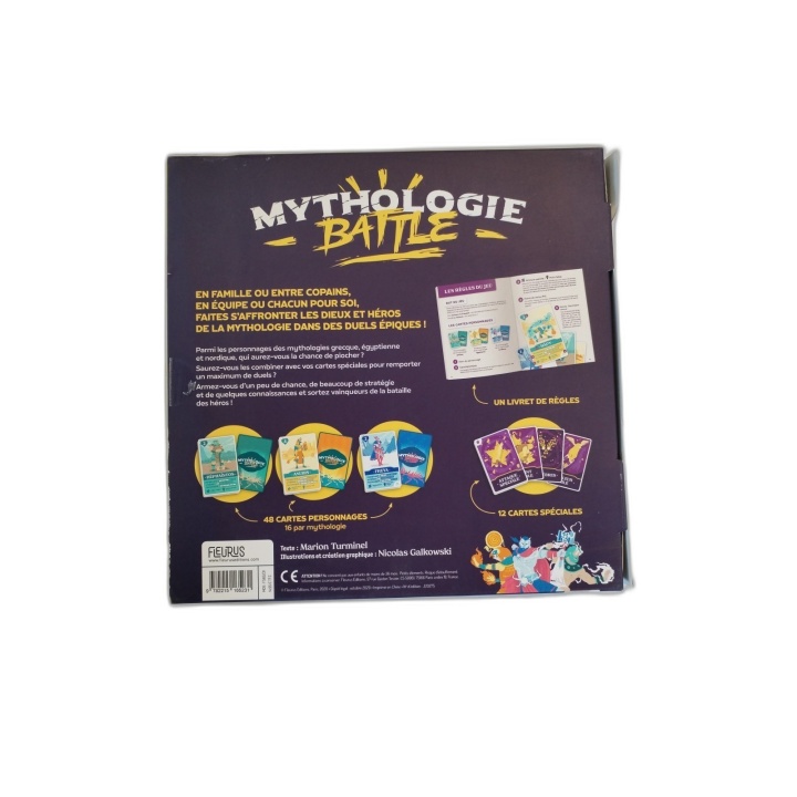 Mythologie Battle - Fleurus - Jeu de Combat des Héros 2-4 Joueurs - 7