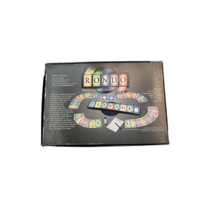 Rondo - Jeux Schmidt - Jeu de Mots Ambiance 3-6 Joueurs - Dès 10 ans -