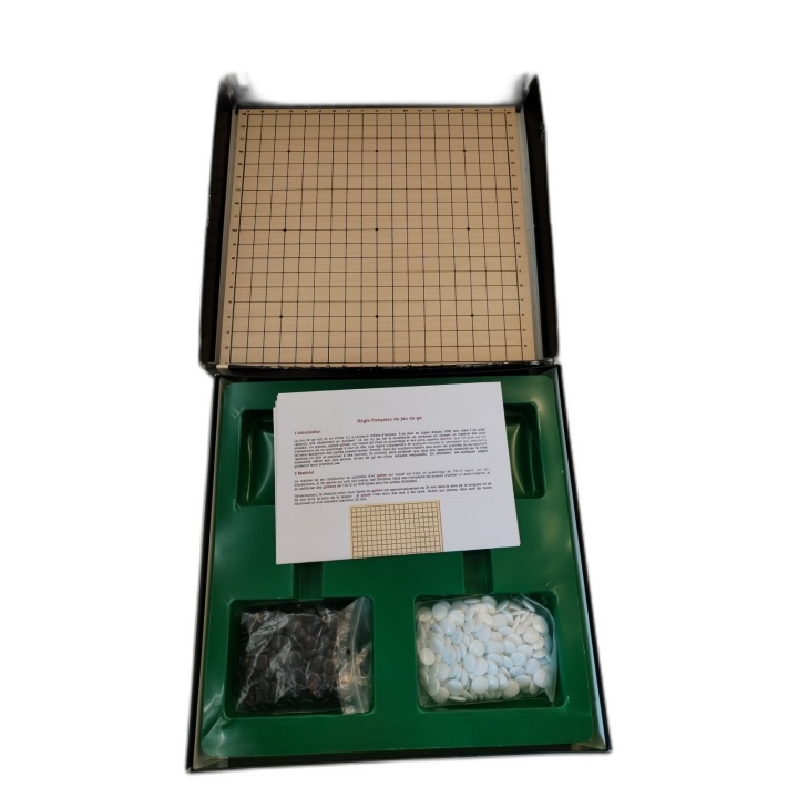 Le Jeu de Go - Les Classiques - Plateau Décor Bois - Jeu Stratégie 2 J