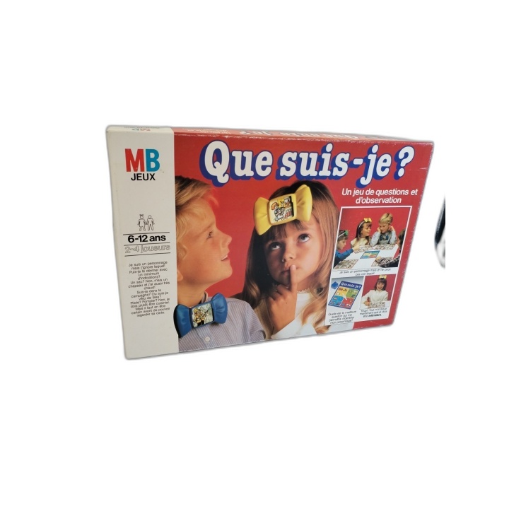 Que Suis-Je ? - MB Jeux - Jeu Questions Observation 2-4 Joueurs - 6-12