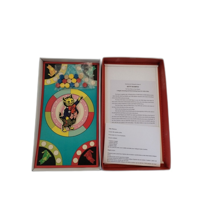Kitty Wampus - Periwinkle - Jeu de Cartes Enfants Style Rétro Vintage