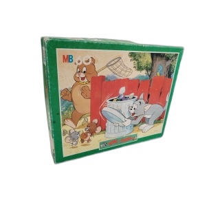 Tom & Jerry - Puzzle 60 pièces MB - Jeu Enfant Vintage - Occasion Comp