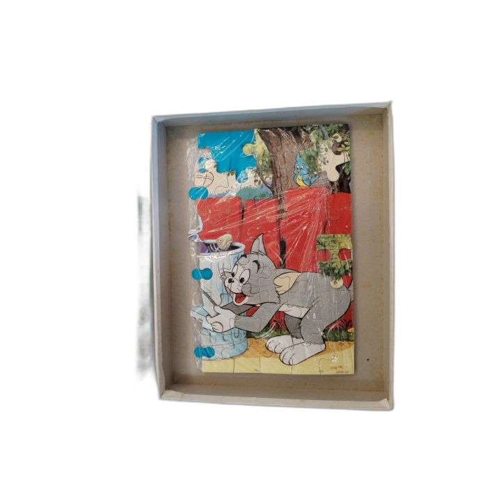 Tom & Jerry - Puzzle 60 pièces MB - Jeu Enfant Vintage - Occasion Comp