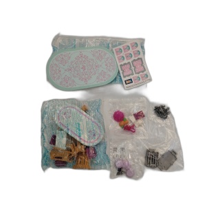 Playmobil Accessoires Chambre/Salle à Manger - Table Chaises Stickers