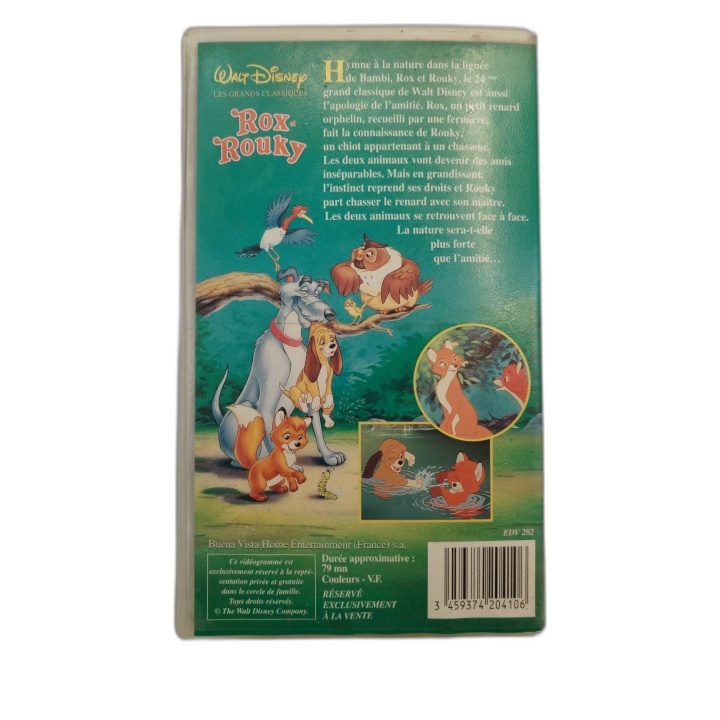 Rox et Rouky - Walt Disney Les Grands Classiques - Cassette VHS - Occa