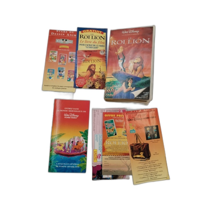 Le Roi Lion VHS Walt Disney Grands Classiques - Édition Collector 1995