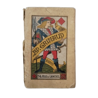 Jeu de Cartes Ancien BP Grimaud Paris - 54 Rue de Lancry - Collection