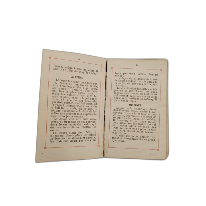 Jeu de Cartes Ancien BP Grimaud Paris - 54 Rue de Lancry - Collection