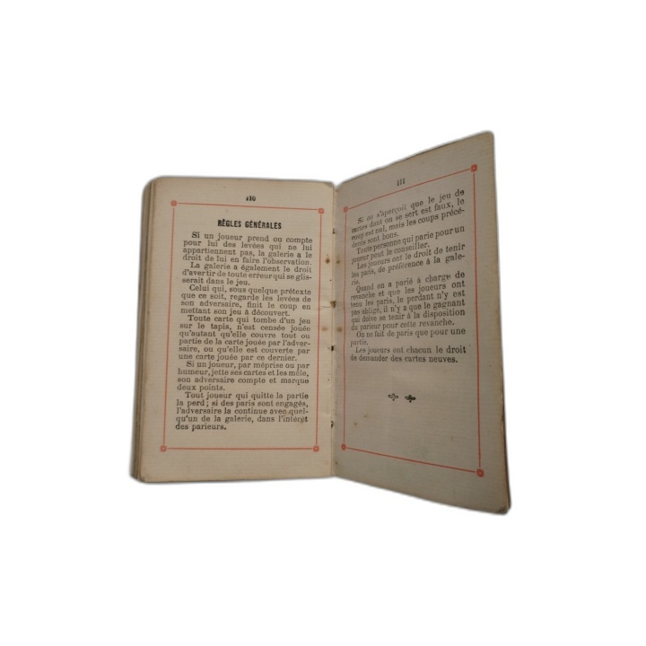 Jeu de Cartes Ancien BP Grimaud Paris - 54 Rue de Lancry - Collection
