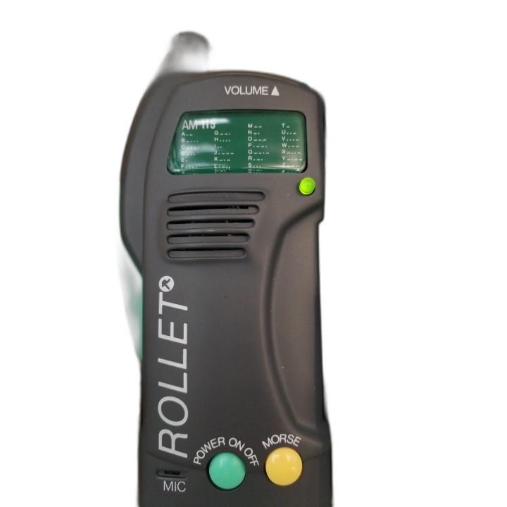 Walkie Talkie Rollet AM 115 - Paire 27 MHz Portée 500m - Vintage 80s B