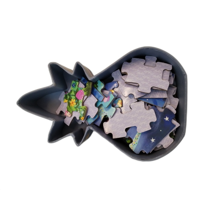 La Fée et l'Étoile - Djeco - Puzzle Silhouette 36 pièces - Dès 4 ans -