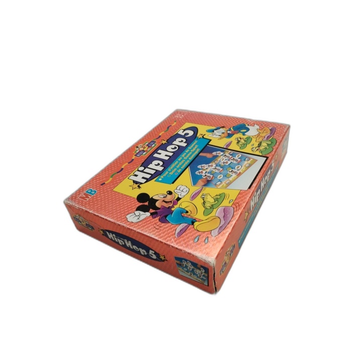 Hip Hop 5 Mickey MB - Jeu de Dames Enfant Disney - 2 Joueurs - Dès 4 a