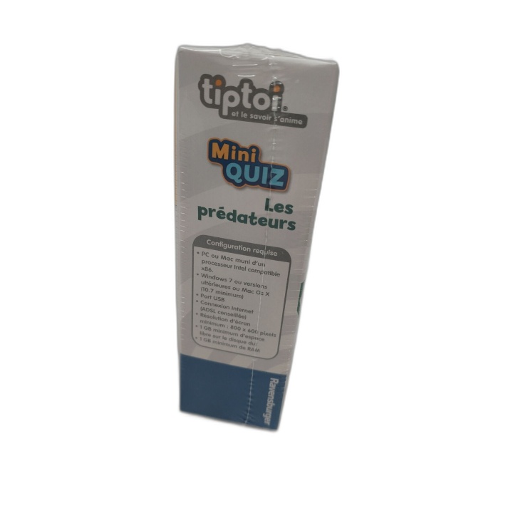 Tiptoi Mini Quiz Les Prédateurs - Ravensburger - Jeu Cartes Éducatif -