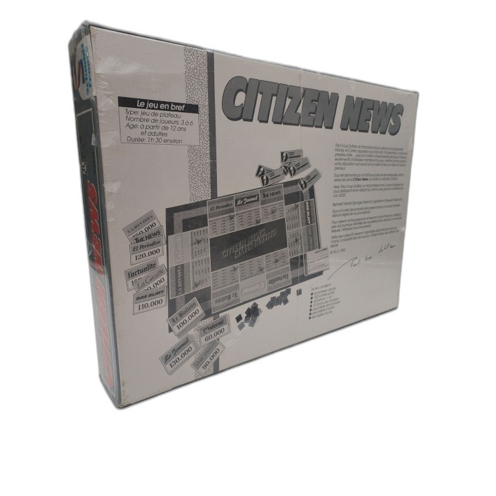 Citizen News Sulitzer - Schmidt - Jeu de Stratégie Presse 2-6 Joueurs
