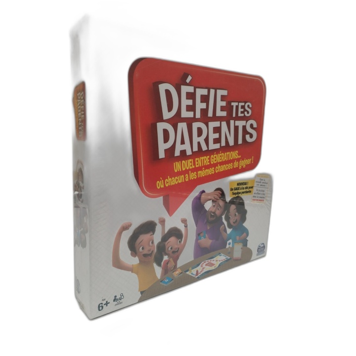 Défie Tes Parents - Spin Master - Jeu Famille Intergénérationnel - 2+