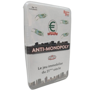 Anti-Monopoly University Games - Jeu Immobilier 2-6 Joueurs - 8 ans+ -