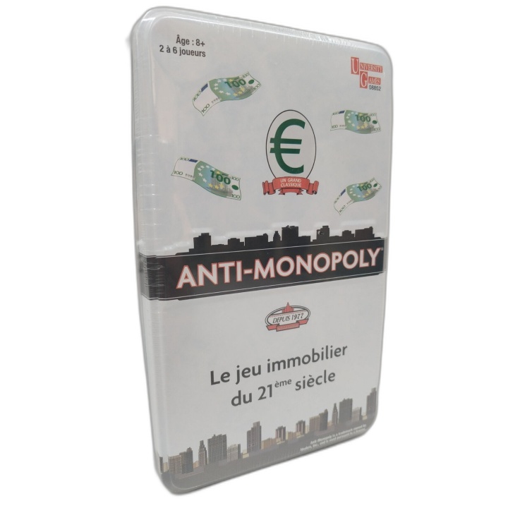Anti-Monopoly University Games - Jeu Immobilier 2-6 Joueurs - 8 ans+ -