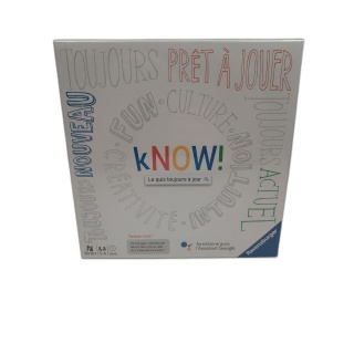 kNOW! Ravensburger - Jeu Quiz Google Assistant 3-6 Joueurs - 10 ans -