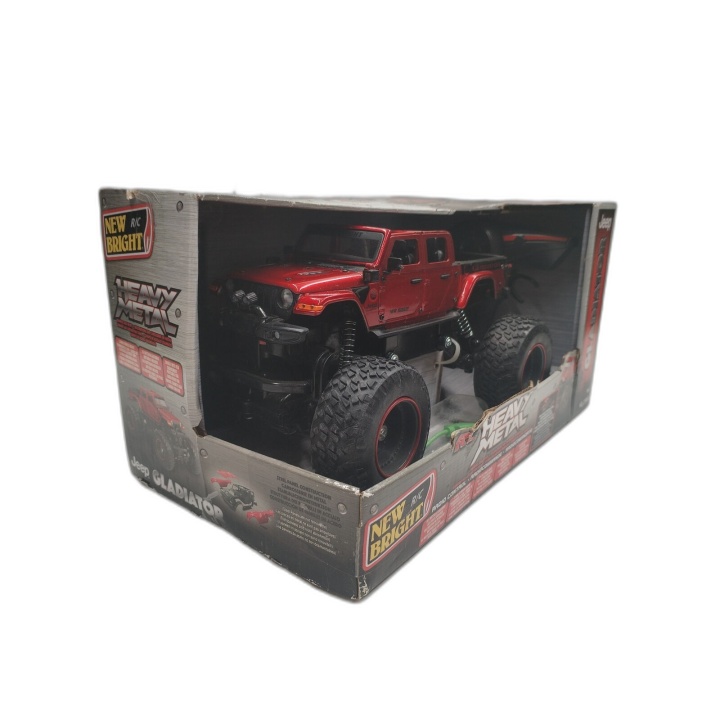 Jeep Gladiator RC New Bright Heavy Metal 1/18 - Voiture Télécommandée