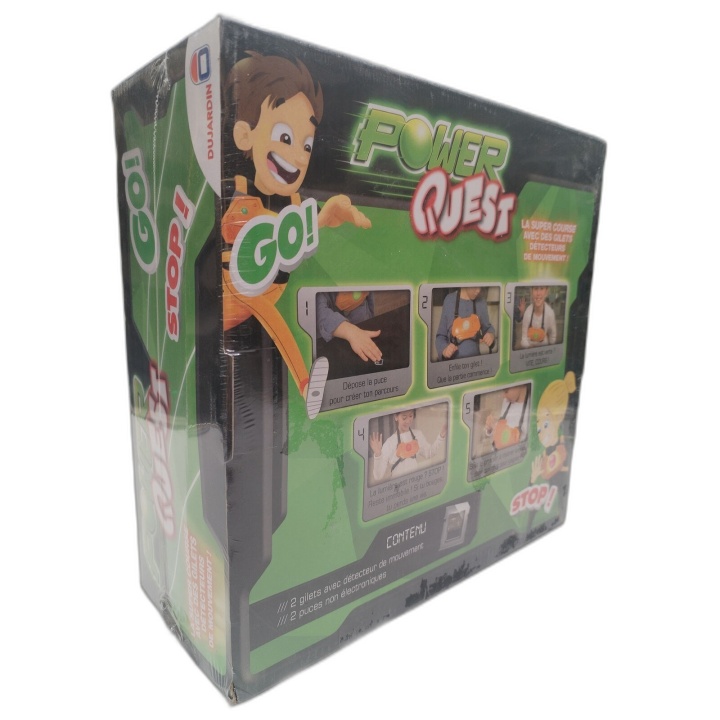 Power Quest Goliath - Jeu Course Gilets Détecteurs Mouvement - 1+ Joue