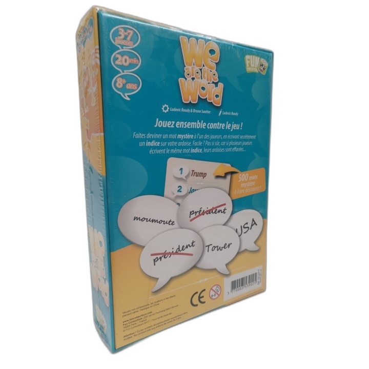 We Are The Word - Funs - Jeu de mots 3-7 Joueurs - 8 ans+ - Neuf sous