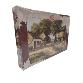 Puzzle 1000 Pièces Paysage Campagne Art Puzzle - Neuf Sous Blister - A