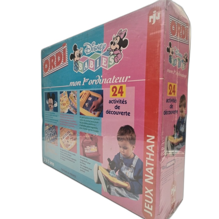 Ordi Disney Babies Mon 1er Ordinateur - Jeux Nathan - 24 Activités - 2