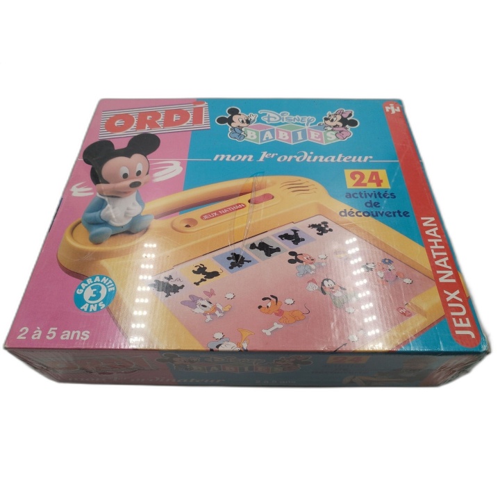 Ordi Disney Babies Mon 1er Ordinateur - Jeux Nathan - 24 Activités - 2