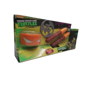 Teenage Mutant Ninja Turtles Power Sound FX Combat Gear Michelangelo -