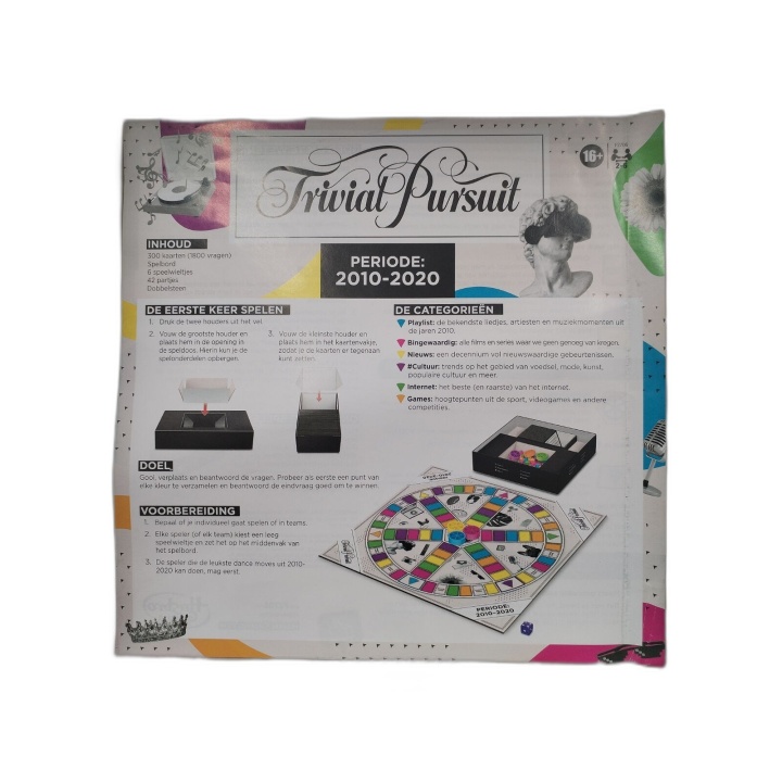 Trivial Pursuit 2010-2020 Hasbro - Jeu Quiz 2-6 Joueurs - 16 ans - Ver